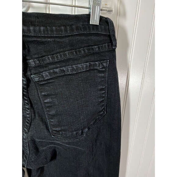 Not Your Daughters Denim Black Jeans Women’s SZ 8 *black glitter trim down sides - Picture 9 of 9